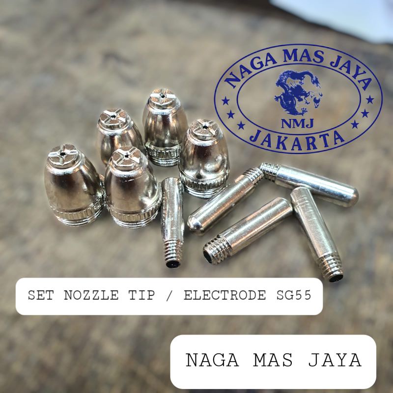 Jual Nozzle Tip Sg Electrode Sg Mata Cutting Plasma Cut Type