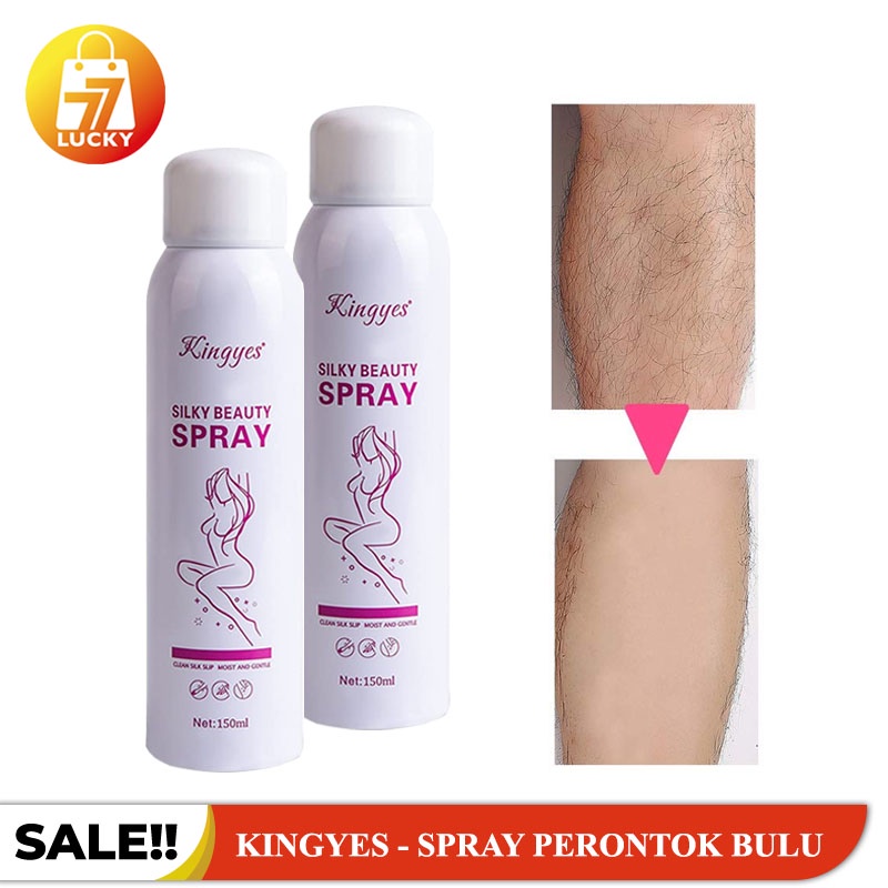 Jual LUCKY77 Kingyes Hair Removal Spray Perontok Bulu ketiak