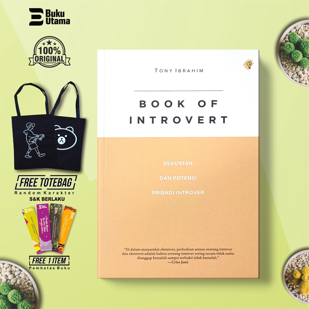 Jual BOOK OF INTROVERT - Tony Ibrahim / Shira Media | Shopee Indonesia