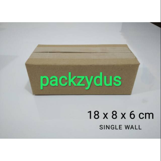Jual Kardus box ukuran 18x8x6 cm | Shopee Indonesia