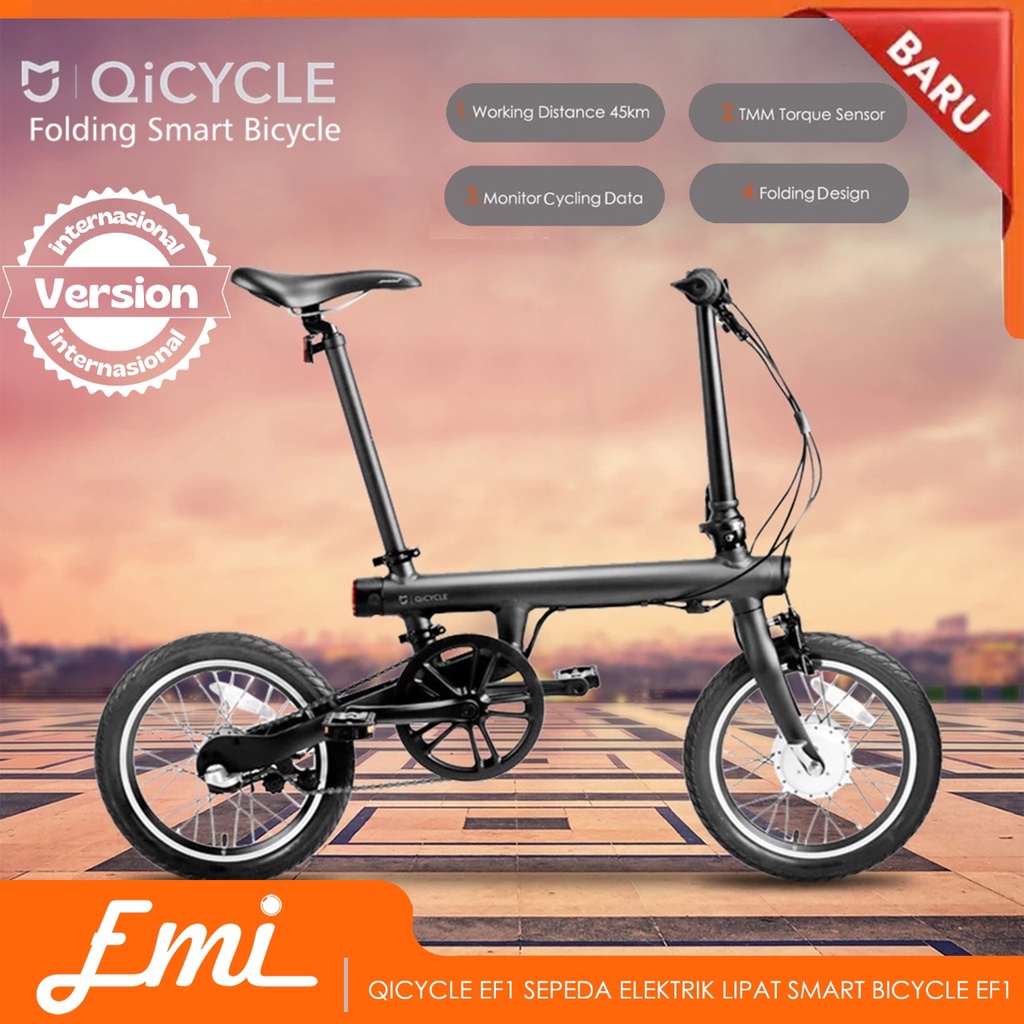 Xiaomi Qicycle 折りたたみ自転車 モペット