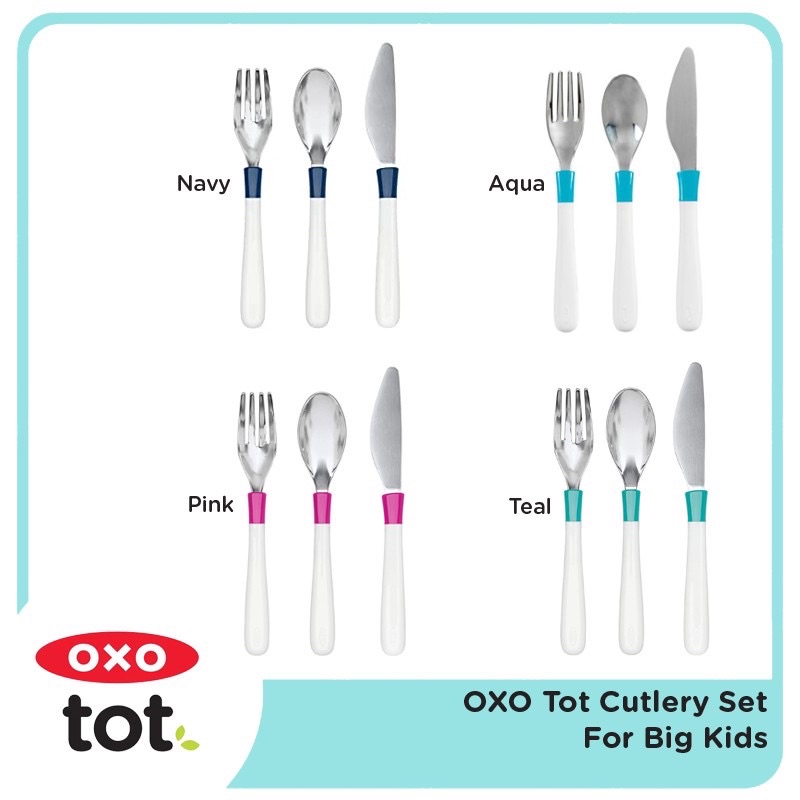 OXO Tot Cutlery Set For Big Kids
