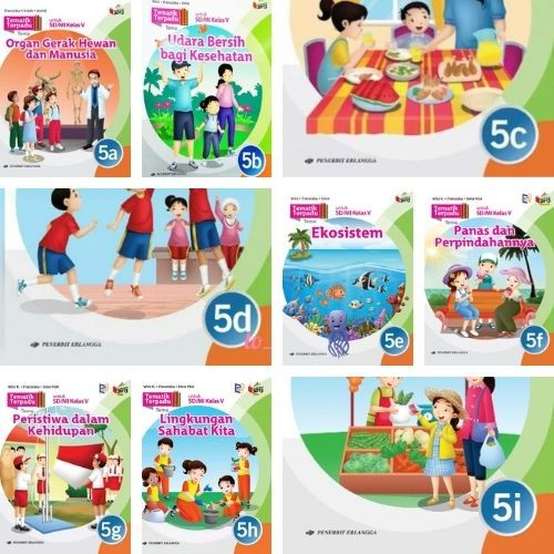 Jual TEMATIK TERPADU KELAS 5 SD K13 TEMA 5A 5B 5C 5D 5E 5F 5G 5H ...