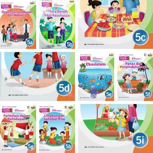 Jual Tematik Terpadu Kelas 5 Sd K13 Tema 5a 5b 5c 5d 5e 5f 5g 5h Erlangga Shopee Indonesia 