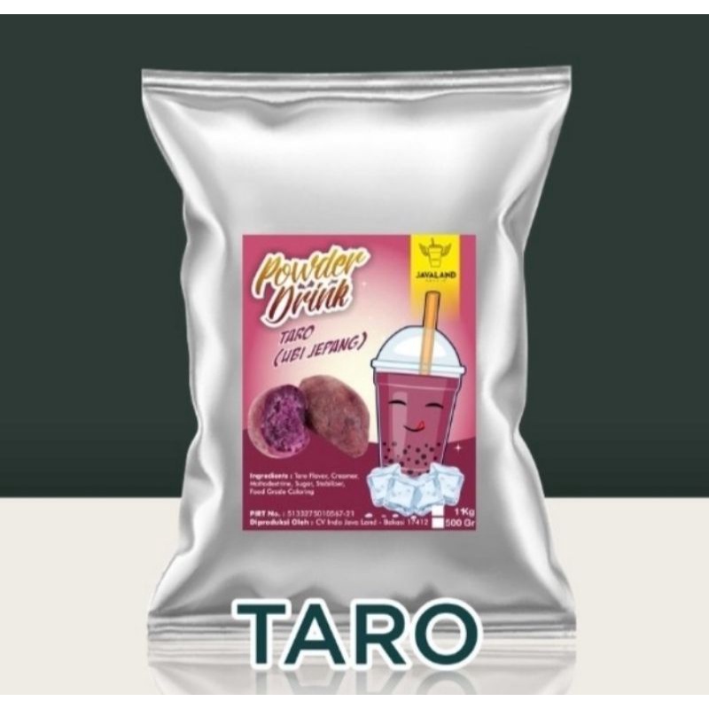 Jual Bubuk Minuman Rasa Taro Powder Drink Kg Minuman Boba Shopee Indonesia