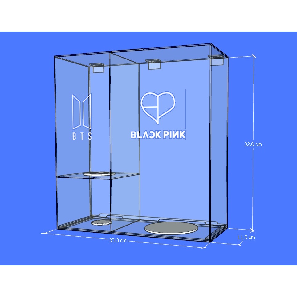 Jual Lightstick BTS SPECIAL EDITION X BLACKPINK VERSI 2 / Box ...