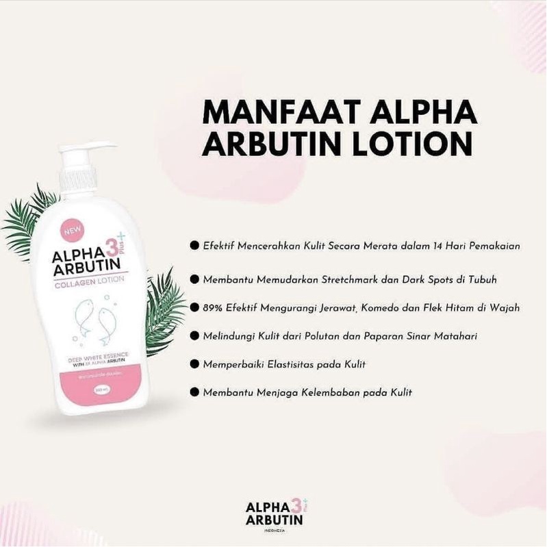 Jual Body lotion alpha arbutin Shopee Indonesia