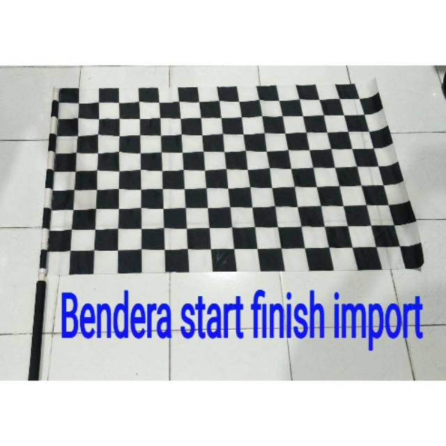 Jual Bendera start finish import | Shopee Indonesia