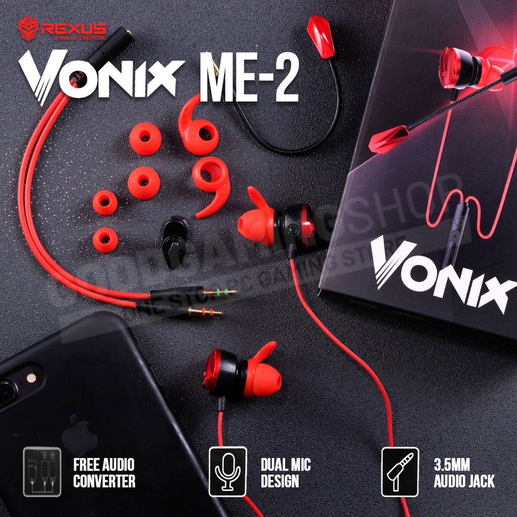 Rexus Vonix ME 2 ME2 Gaming Earphone