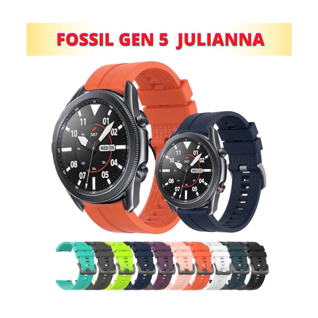 Tali jam fossil online smartwatch