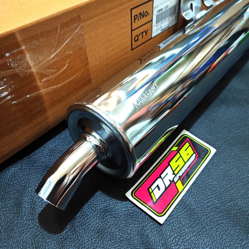 Jual SLINCER KNALPOT NINJA R SS KIS LAMA ORIGINAL KAWASAKI 18090-1539 ...