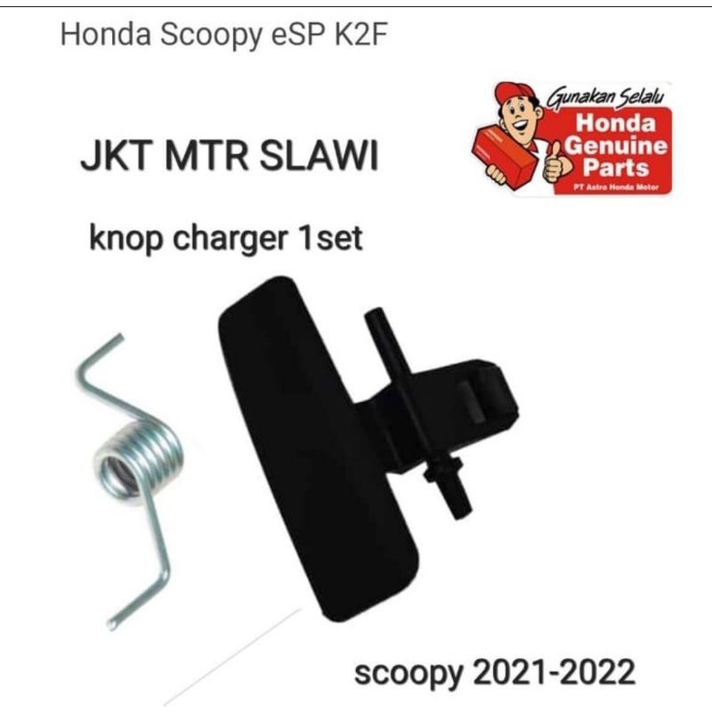 Jual 81144-K2F-N00ZB Knop pocket lid laci scoopy K2F new tahun 2021 ...