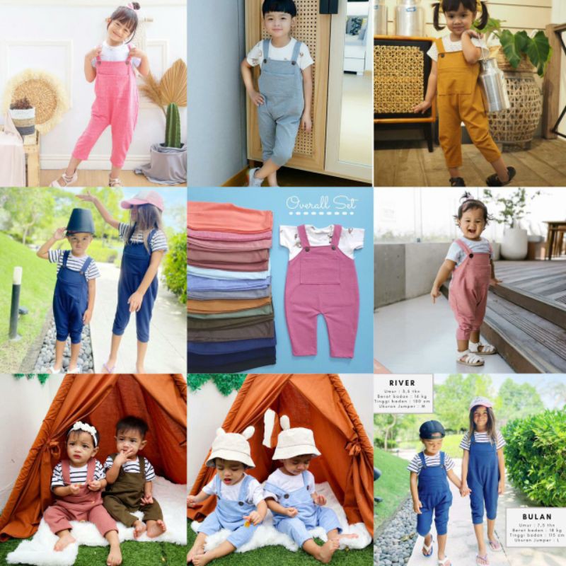Jual OVERALL SET | Shopee Indonesia