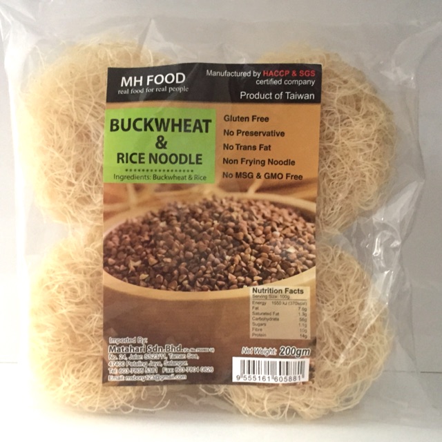 Jual MH Food Gluten Free Buckwheat And Rice Noodle | Shopee Indonesia