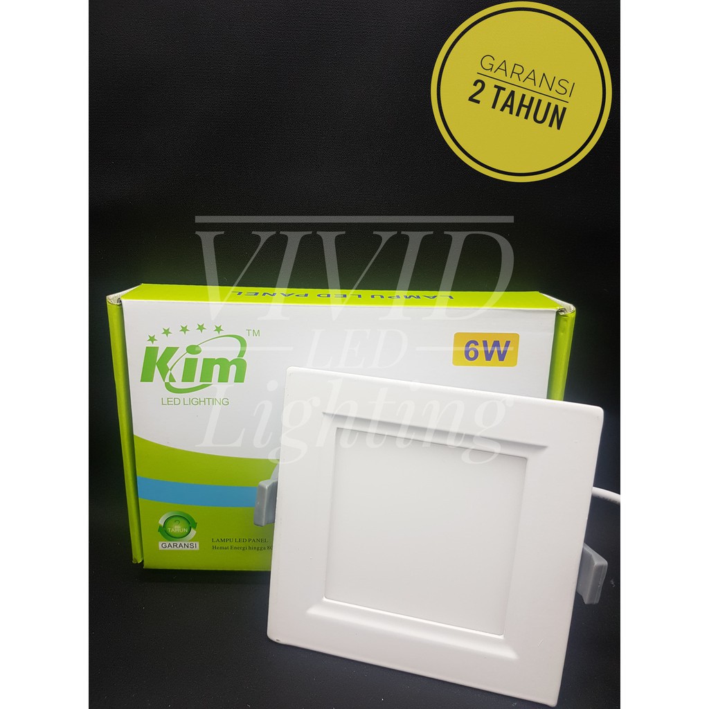 Jual Lampu LED KIM Panel Kotak Inbow 6watt | Shopee Indonesia