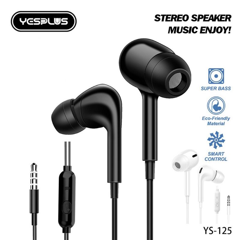 Jual Headseat Super Bass Yesplus YS-125 SOUND PRO | Shopee Indonesia