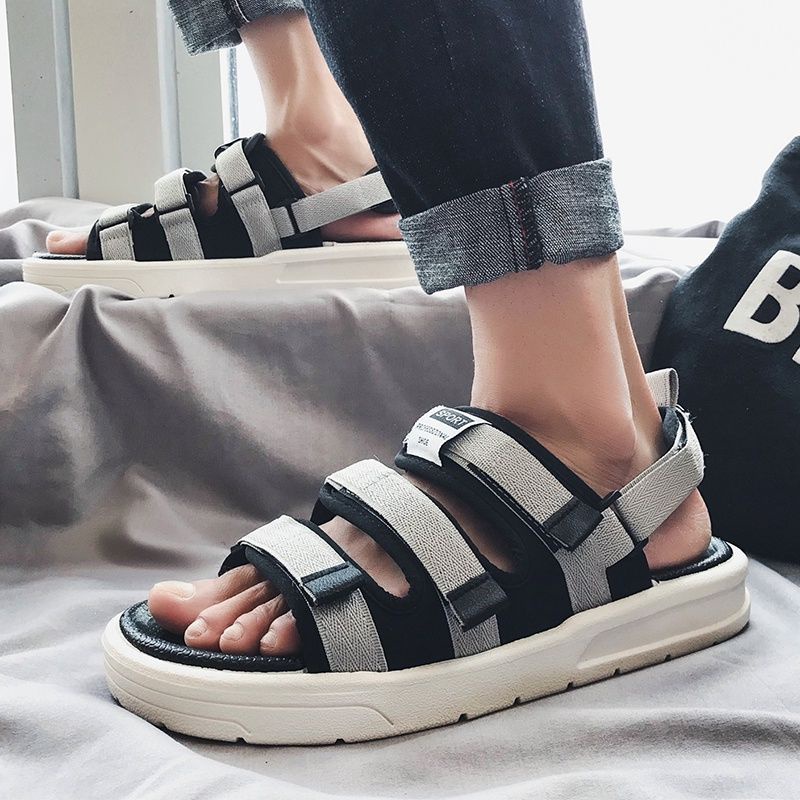 Jual RIBI - Sendal Gunung Velcro Pria & Wanita - Sendal Santai - Sendal ...
