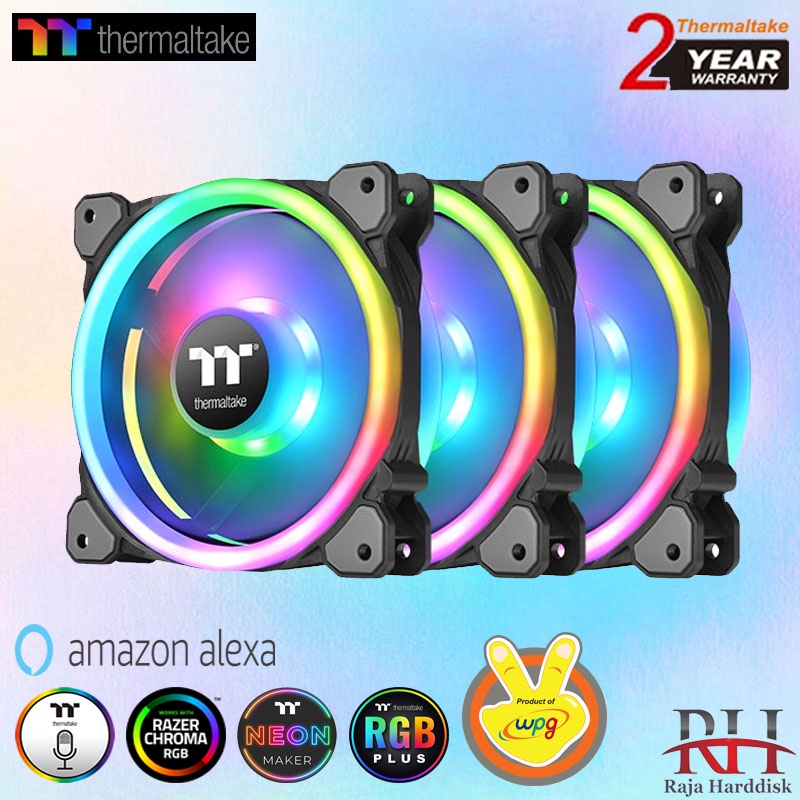 Jual Thermaltake Riing Trio 14 RGB Radiator Fan TT Premium Edition (3 ...