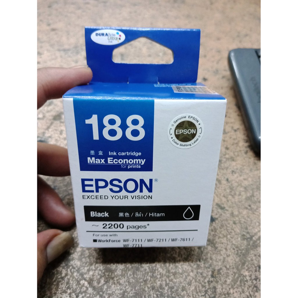 Jual Tinta Epson 188 Black Original Shopee Indonesia 6940