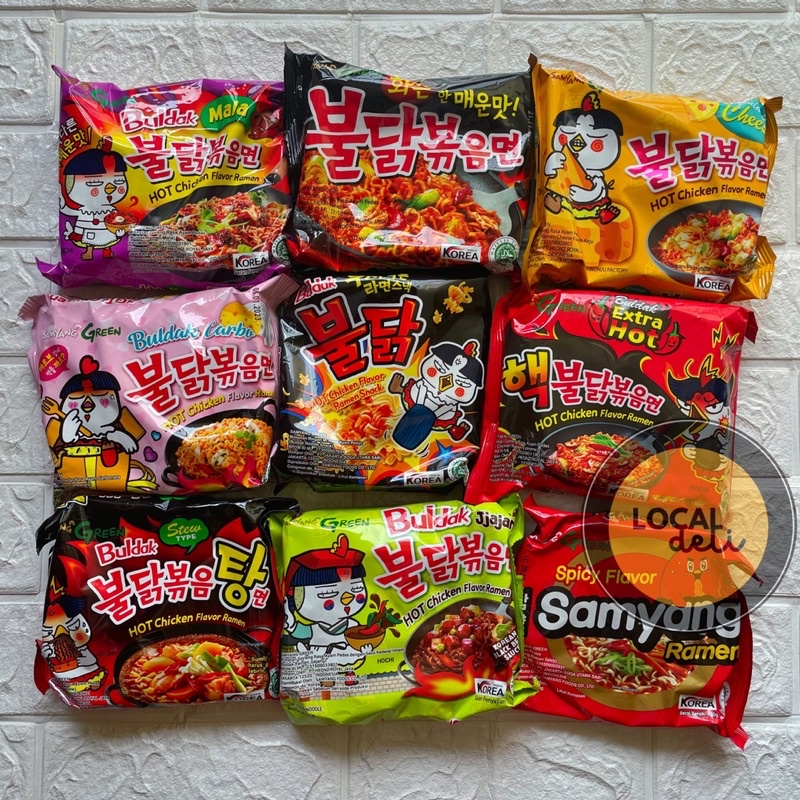 Jual Mie Samyang Halal Semua Varian Samyang Green Hot Chicken Ramen