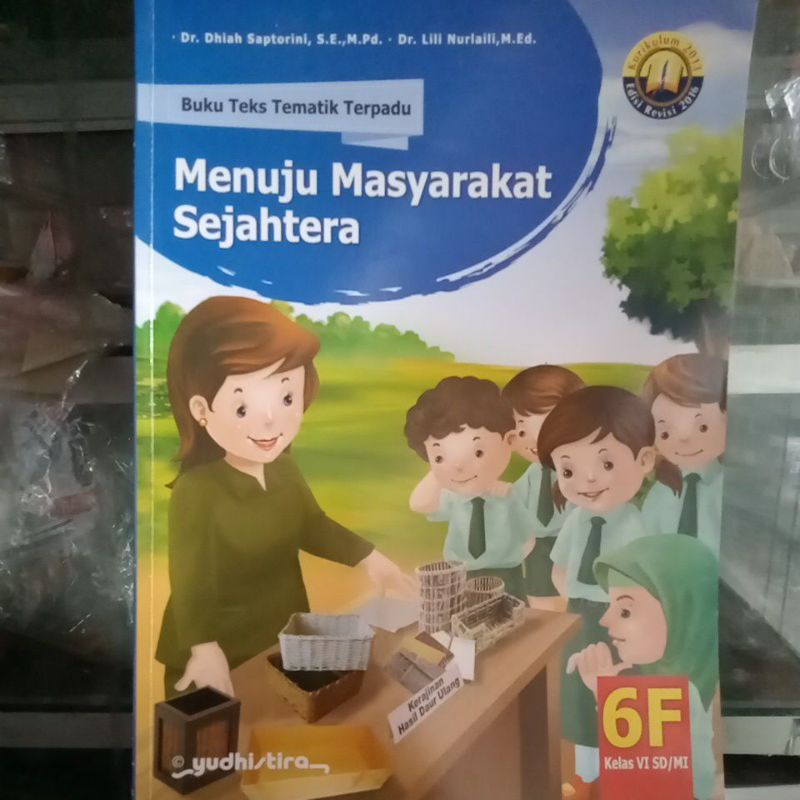 Jual Buku Teks Tematik Terpadu Menuju Masyarakat Sejahtera Untuk Kelas