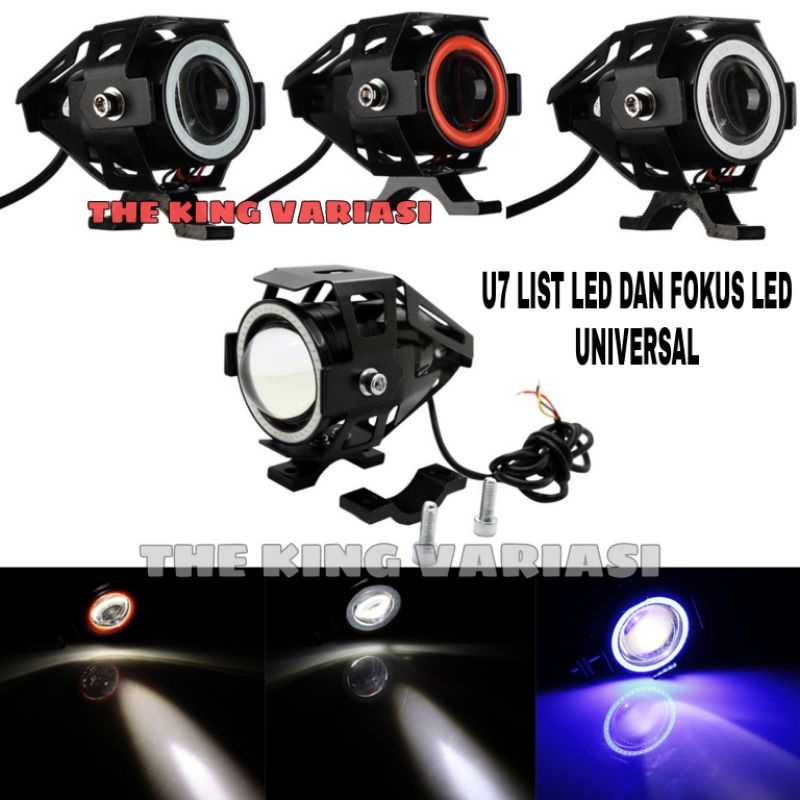 Jual LAMPU TEMBAK U7 MINI LED LASER SUPER TERANG/LAMPU SOROT U7 MINI ...