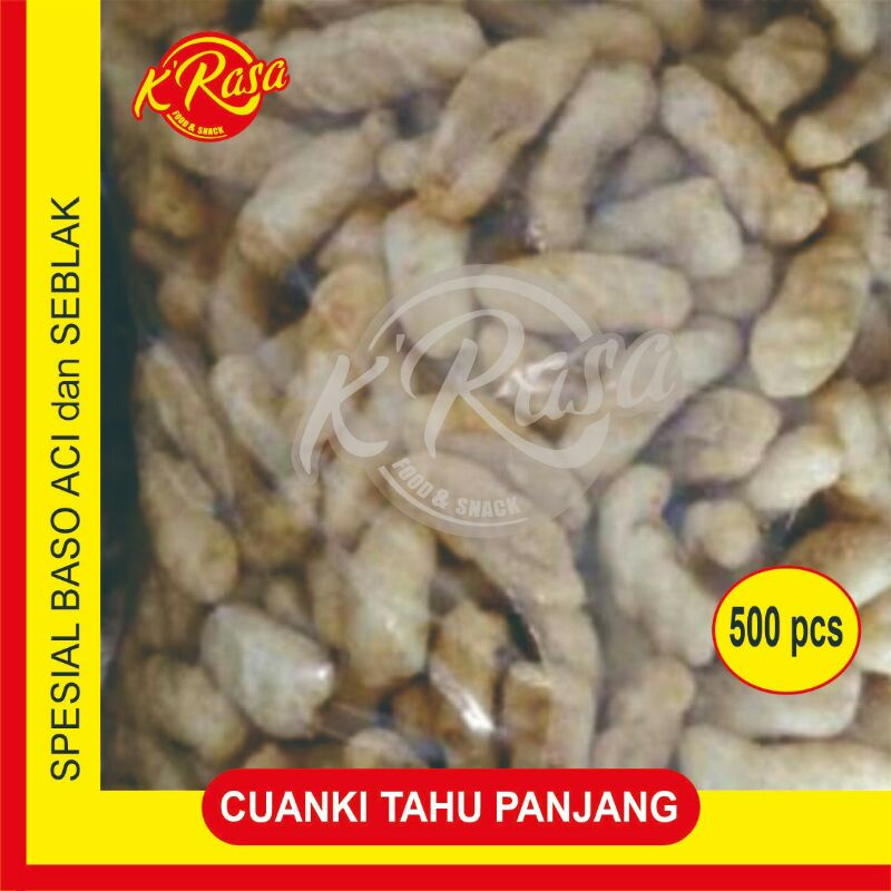 Jual Cuanki Tahu Panjang Cuanki Stik 1 Ball Isi 500 Pcs Cocok Untuk