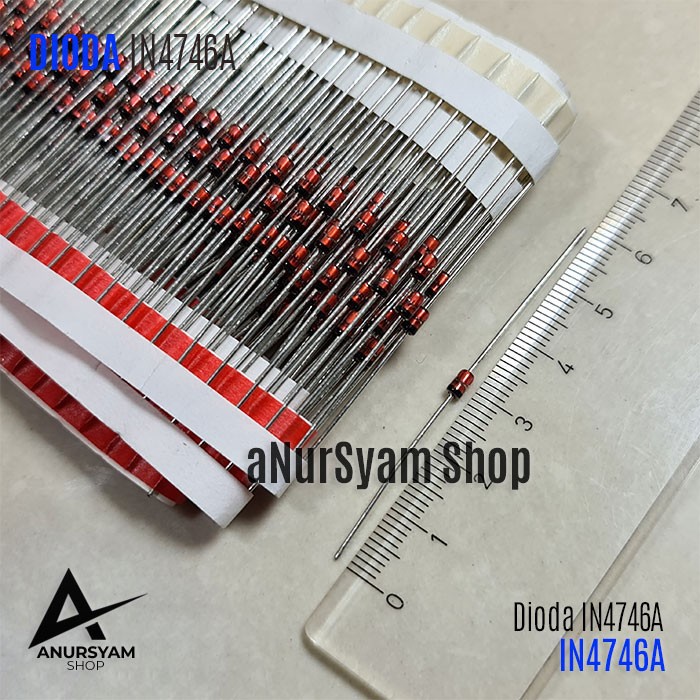 Jual Dioda IN4746A IN 4746A / Dioda Zener 1 watt 18V | Shopee Indonesia