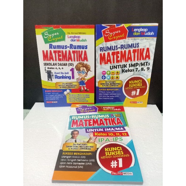 Jual Buku super Cepat Rumus Matematika | Shopee Indonesia