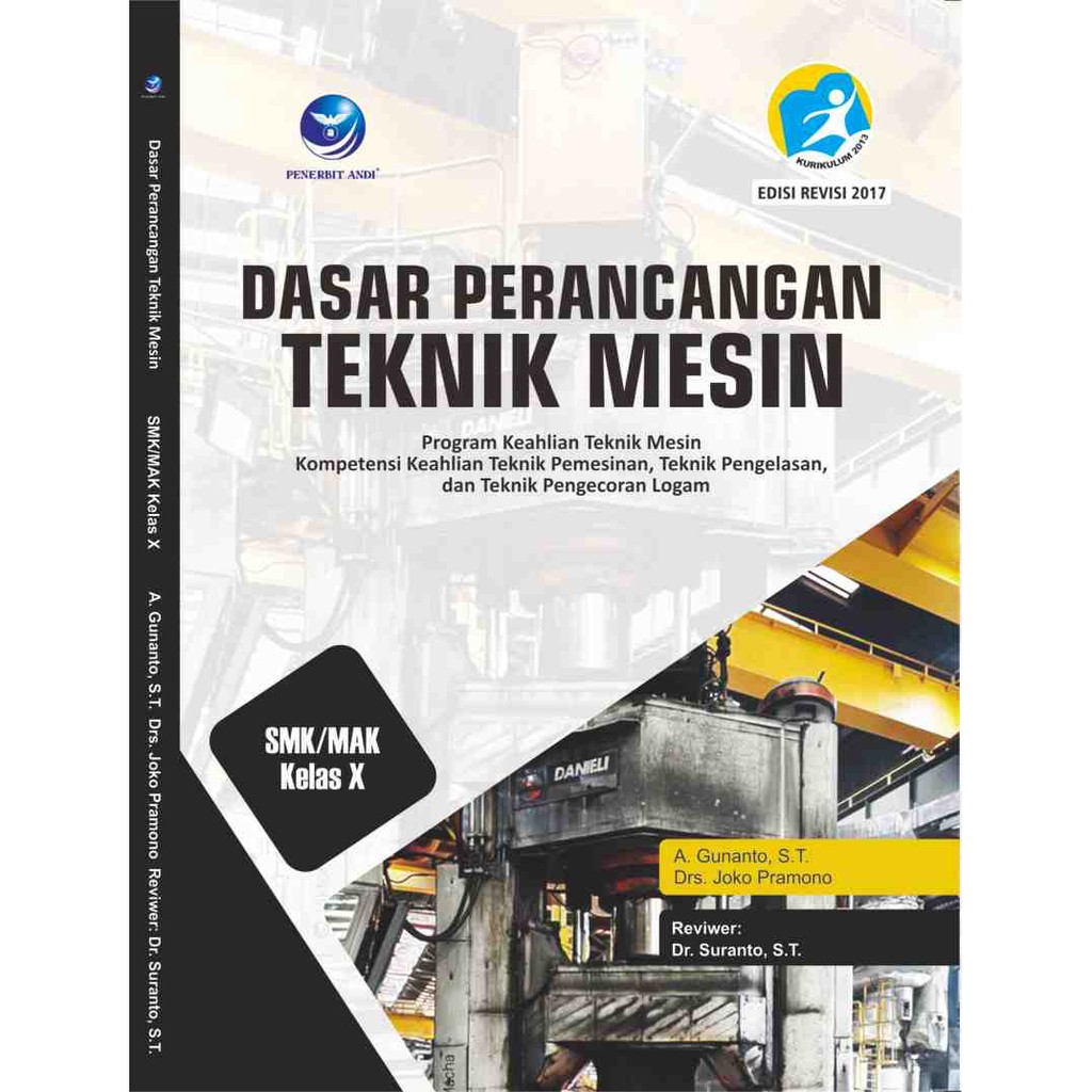 Jual Buku Dasar Perancangan Teknik Mesin SMK/MAK Kelas X, Program ...