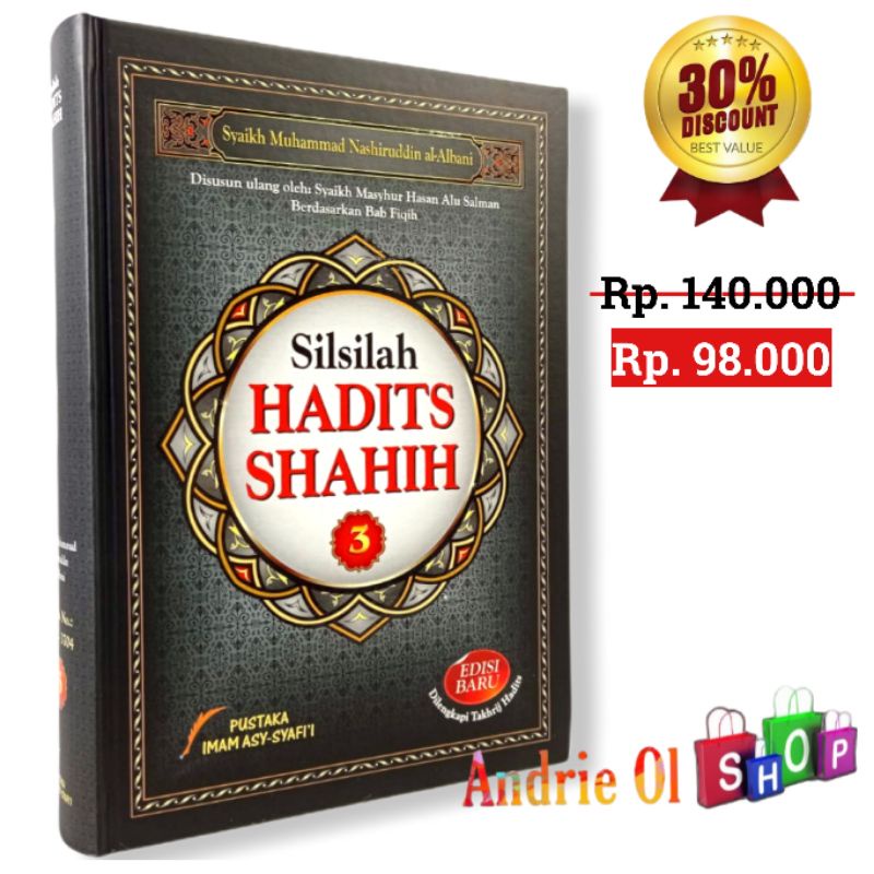 Jual Silsilah Hadits Shahih Jilid 3 Pustaka Imam Syafii Shopee Indonesia 5637