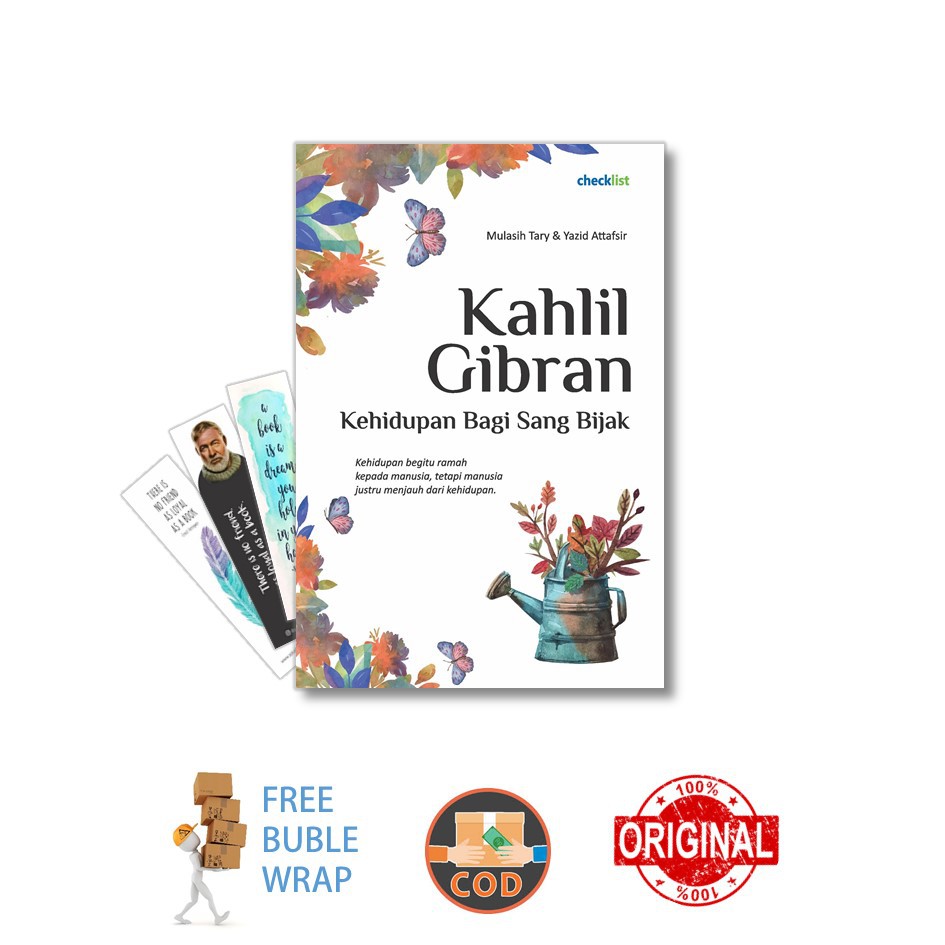 Jual Buku Kehidupan Bagi Sang Bijak Kahlil Gibran Checklist