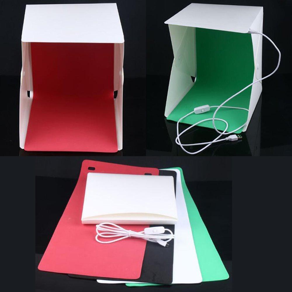 Jual Photo Studio Mini Foto Box 4 Warna Baground Rezastore perkakas
