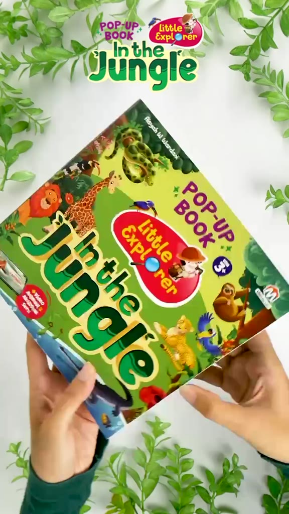 Jual Pop Up Book Little Explore In The Jungle Ziyad | Shopee Indonesia