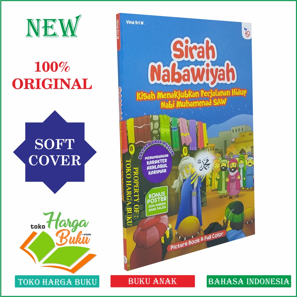 Jual Sirah Nabawiyah FULL COLOR Edisi BUKU ANAK Kisah Menakjubkan ...