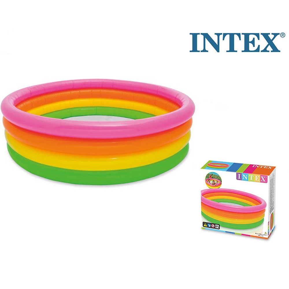 Jual Kolam Renang Anak Intex 56441 Sunset Glow Pool 168 x 46cm | Shopee ...