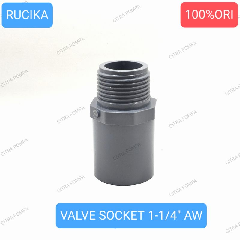 Jual Rucika Valve Socket Sdl Aw Shopee Indonesia