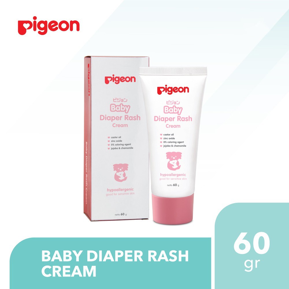 Jual PIGEON BABY DIAPER RASH CREAM 60 GR - CREAM UNTUK RUAM POPOK