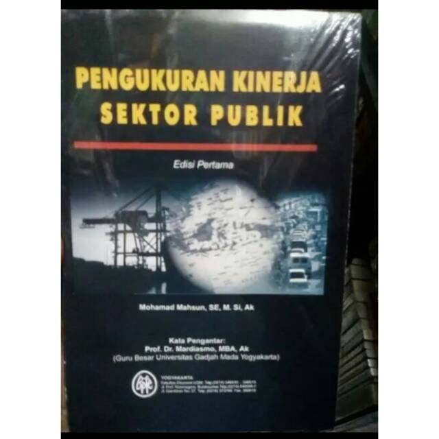 Jual Pengukuran Kinerja Sektor Publik Edisi Pertama - Mohamad Mahsun ...