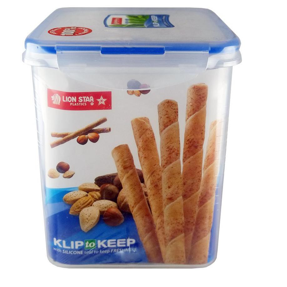 Jual Tempat Roti Klip To Keep KP-81 Kotak Sereal 2.8Liter Toples Lock ...