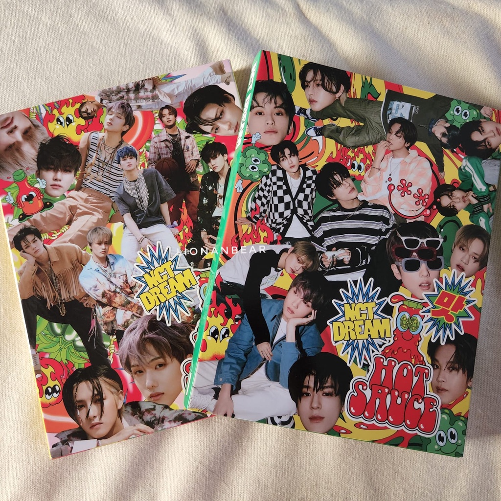 Jual ALBUM ONLY OFFICIAL NCT Photobook NCT DREAM HOT SAUCE SMINI ONLY AY YO Johnny NCT