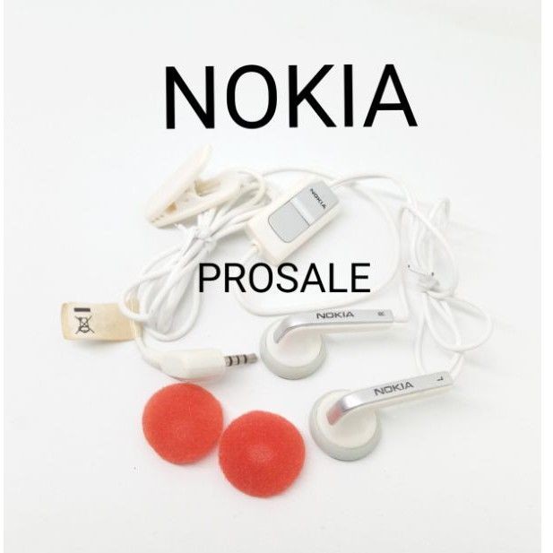 Jual Headset Nokia/Handsfree/Hf Jack Kecil Shopee Indonesia