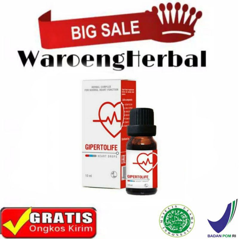 Jual ORIGINAL GIPERTOLIFE Asli Original Solusi Atasi Hipertensi Stroke ...