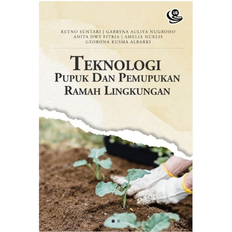 Jual [ Original - UB Press ] Buku Teknologi Pupuk Dan Pemupukan Ramah ...