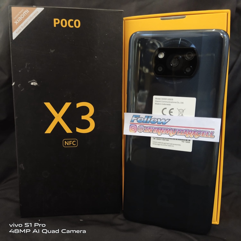 Jual Xiaomi Poco X3 Ram 8GB Rom 128GB (Second) | Shopee Indonesia