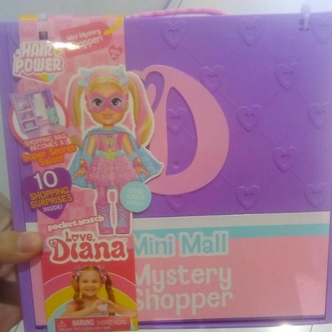 Jual Love Diana Doll Mini Mall Mystery Shopper Original La Toys