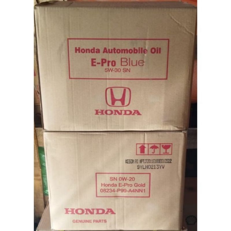 Jual OLI HONDA E-PRO BLUE 5W-30 4L PERDUS ISI 6 GALON | Shopee Indonesia
