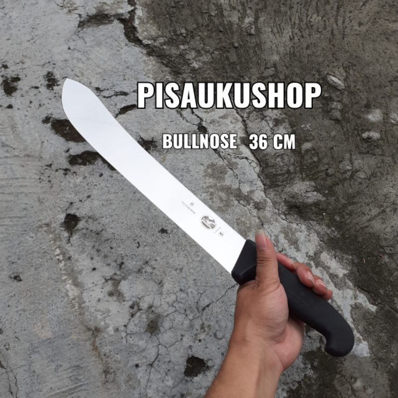 Victorinox Coltello da macellaio 36 cm 5.7403.36 fibrox nero