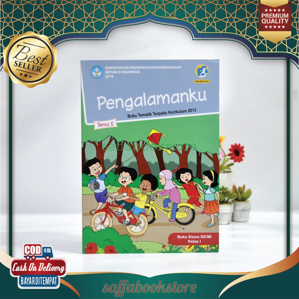 Jual Original Buku Tematik BUKU SISWA Kelas 1 SD MI Tema 5 PENGALAMANKU ...