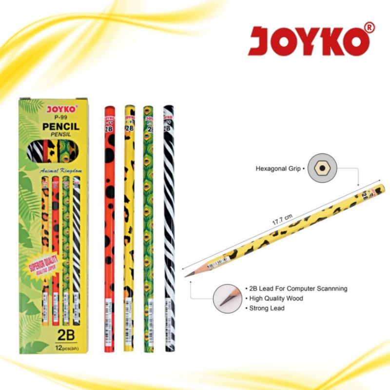 Jual Pencil Pensil Joyko P 99 2b 1 Box 12 Pcs Shopee Indonesia